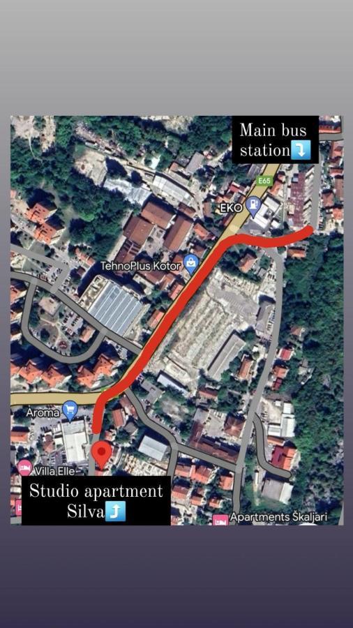 Studio Apartment Silva Κότορ Εξωτερικό φωτογραφία